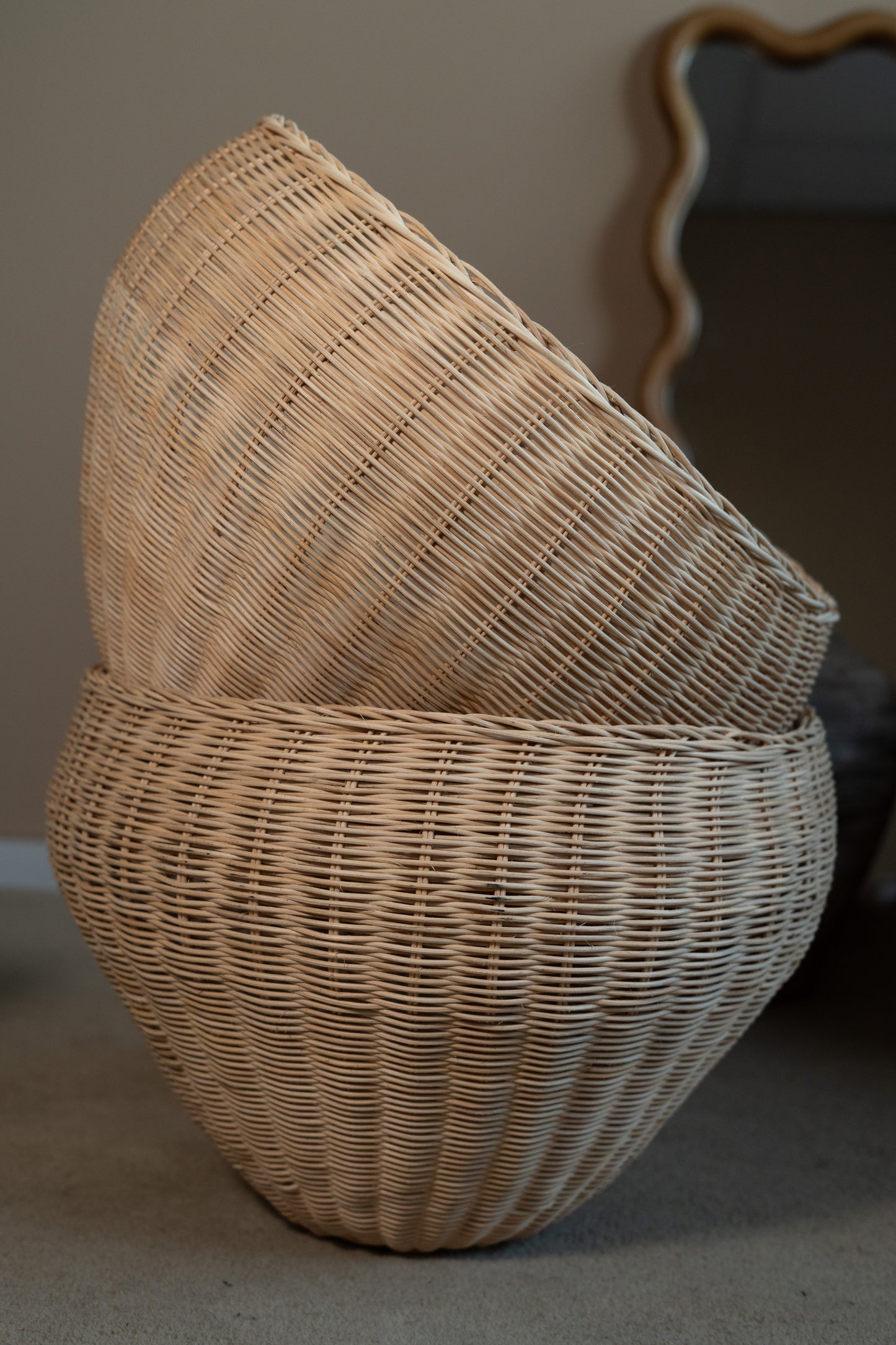 Big Rattan basket