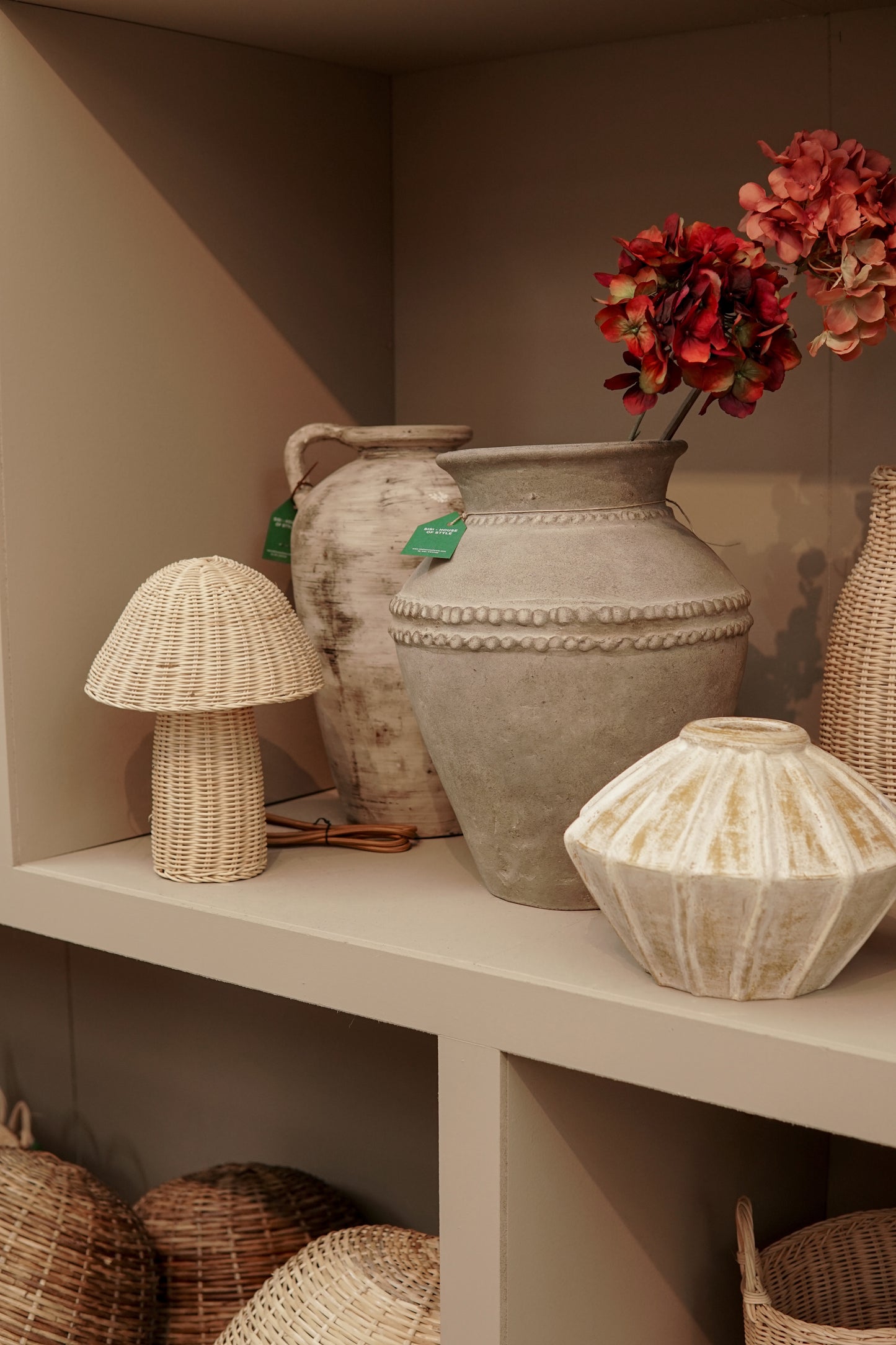 Terracotta vase Ajda