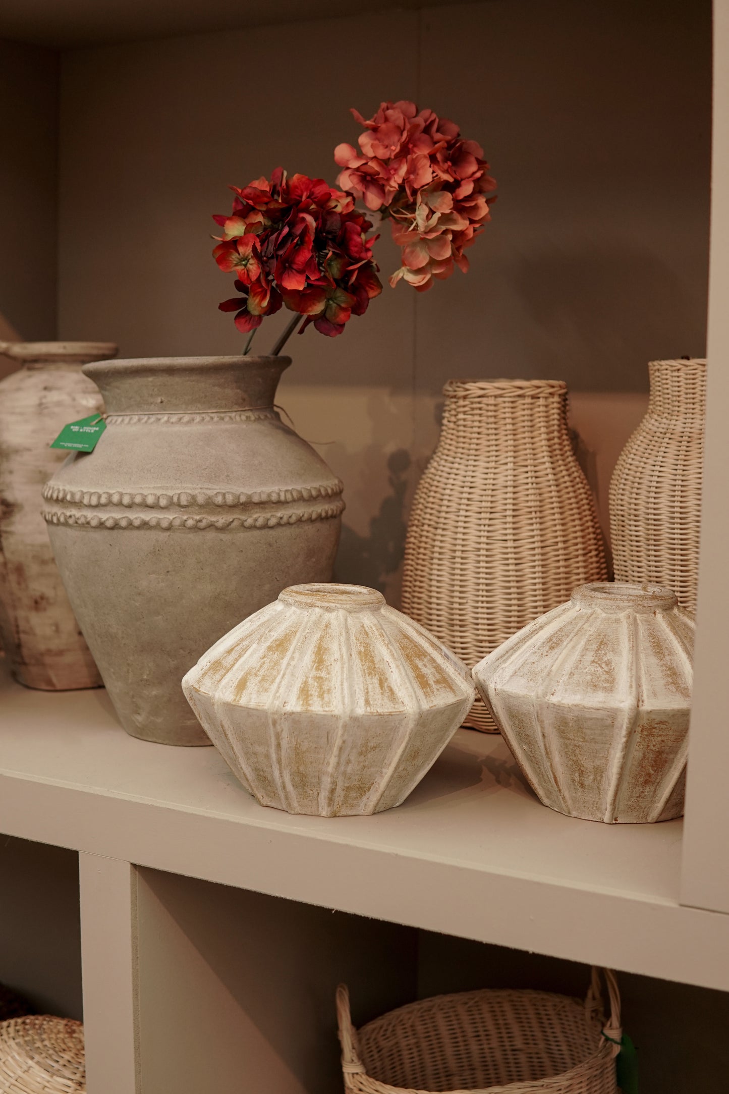 Terracotta vase Ajda