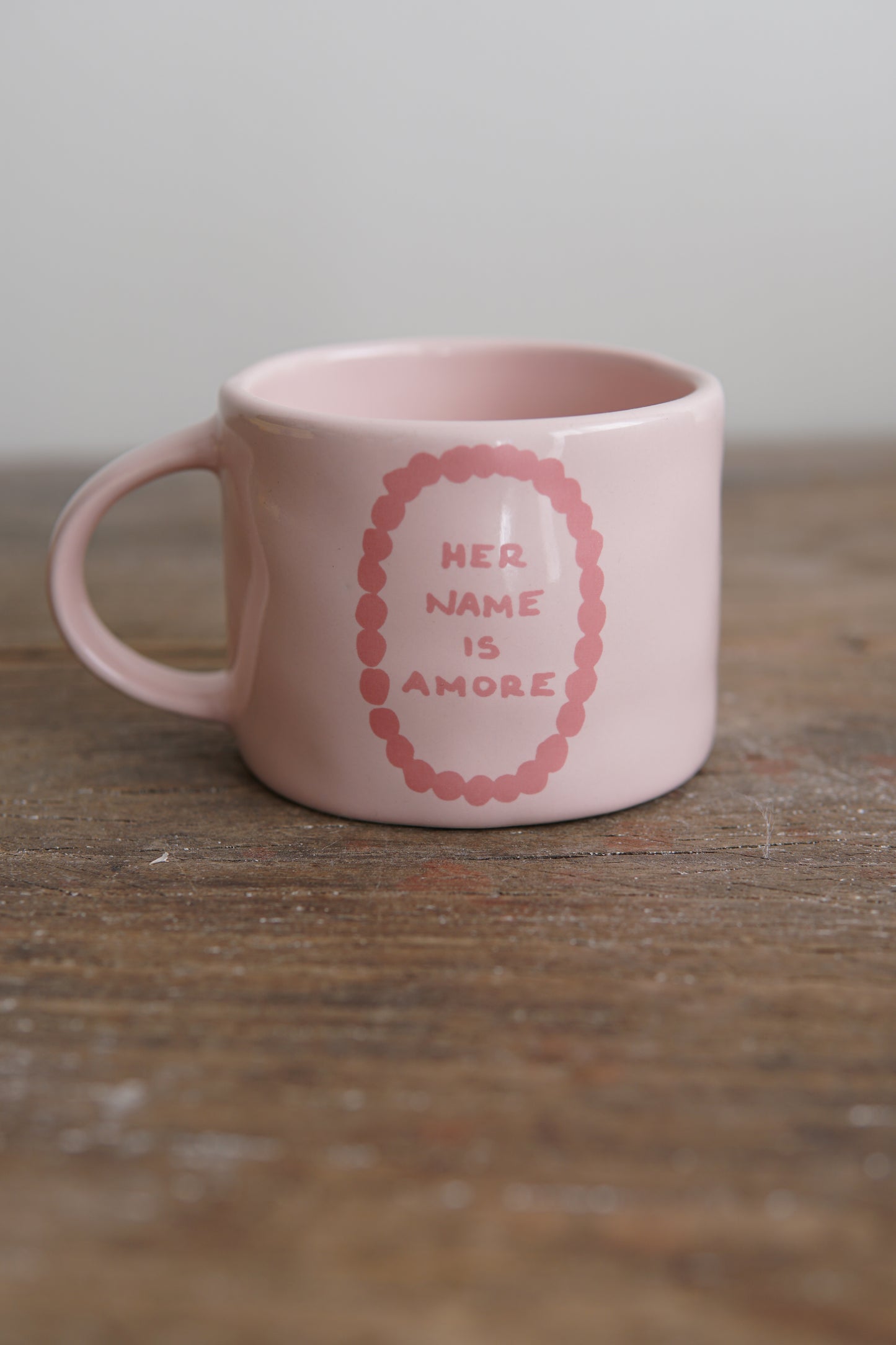 Sisi mug, her name is Amore