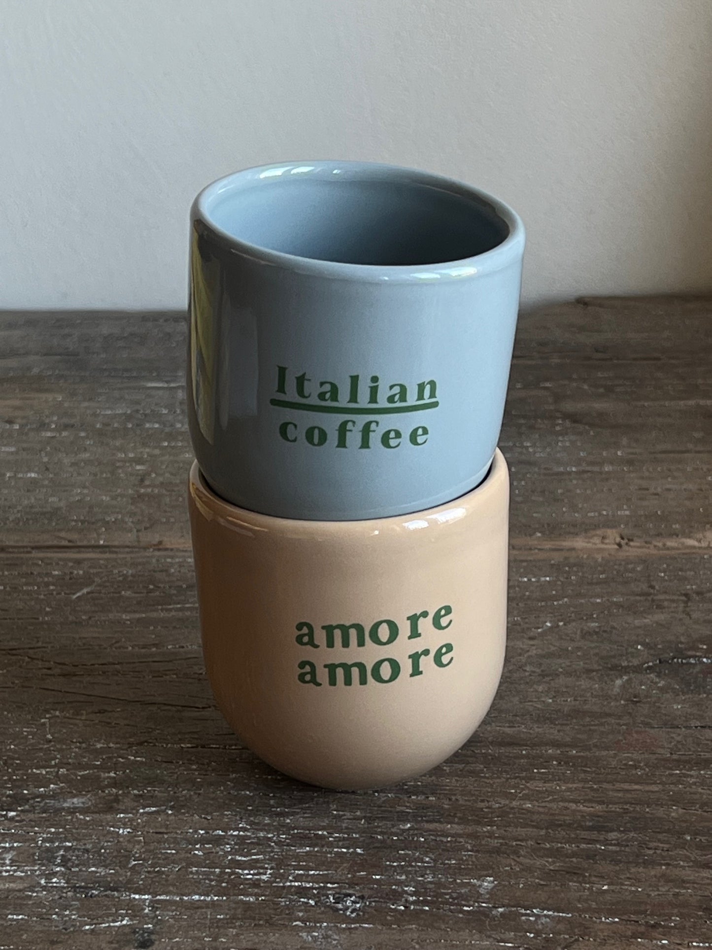 Sisi mug, Amore Amore beige