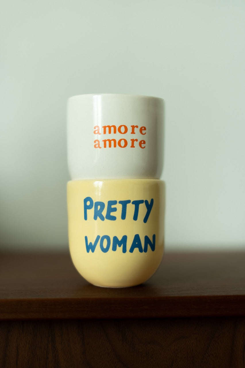 Sisi mug, Amore Amore white