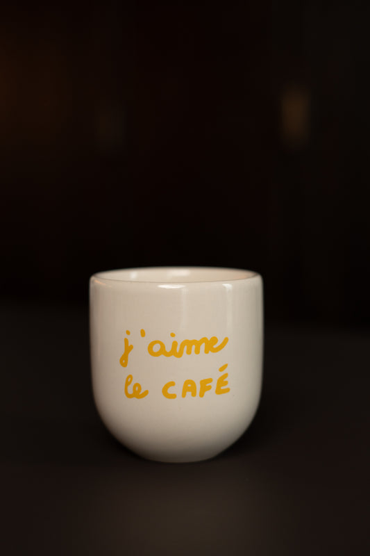 Sisi mug, j'aime le cafè