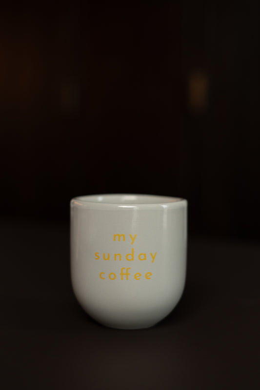 Sisi mug, my sunday coffee