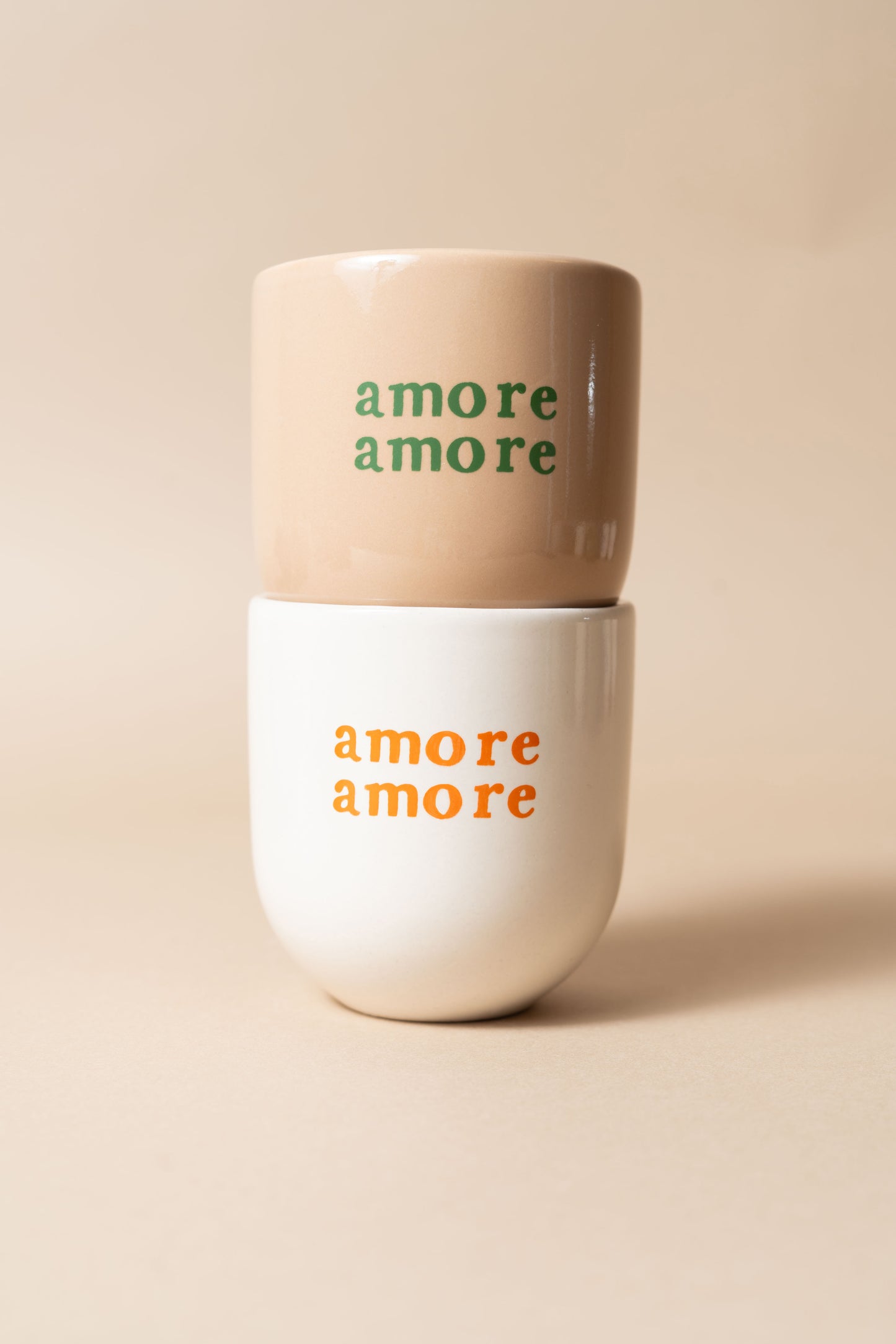 Sisi mug, Amore Amore beige