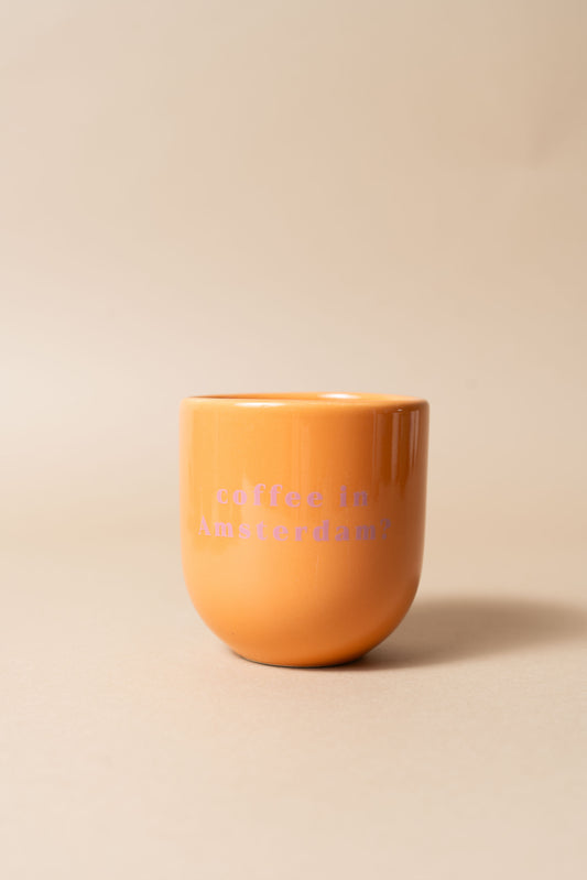 Sisi mug, Coffee in Amsterdam