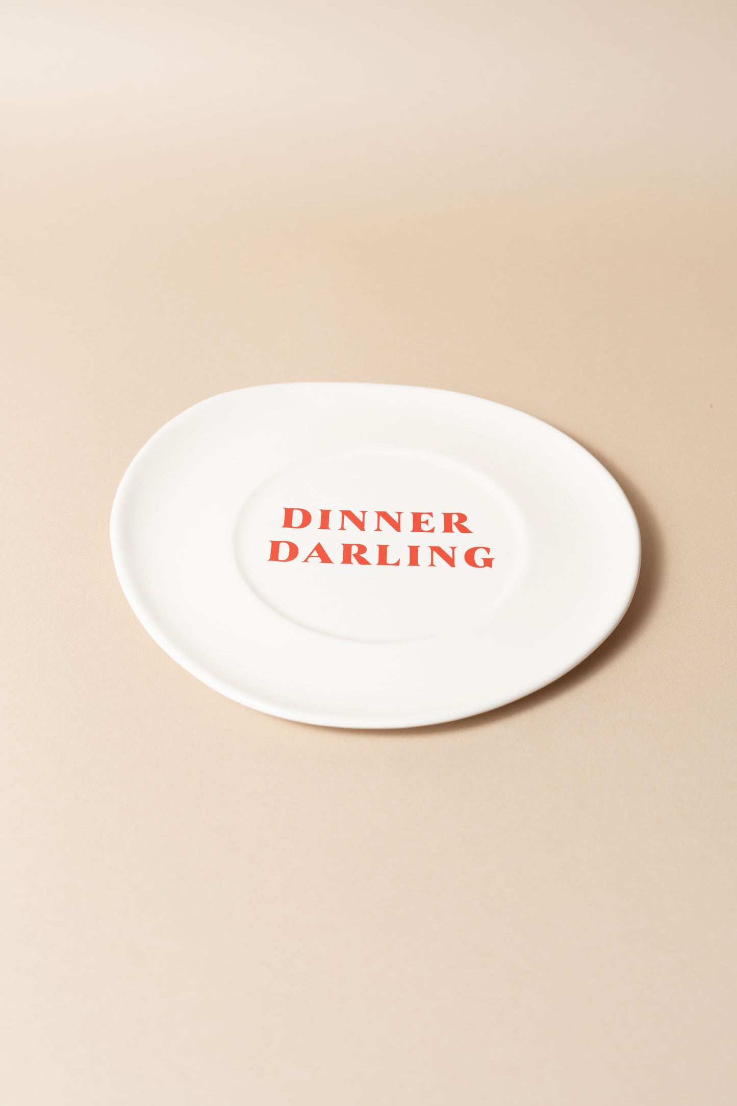 Sisi ceramic plate, Dinner Darling