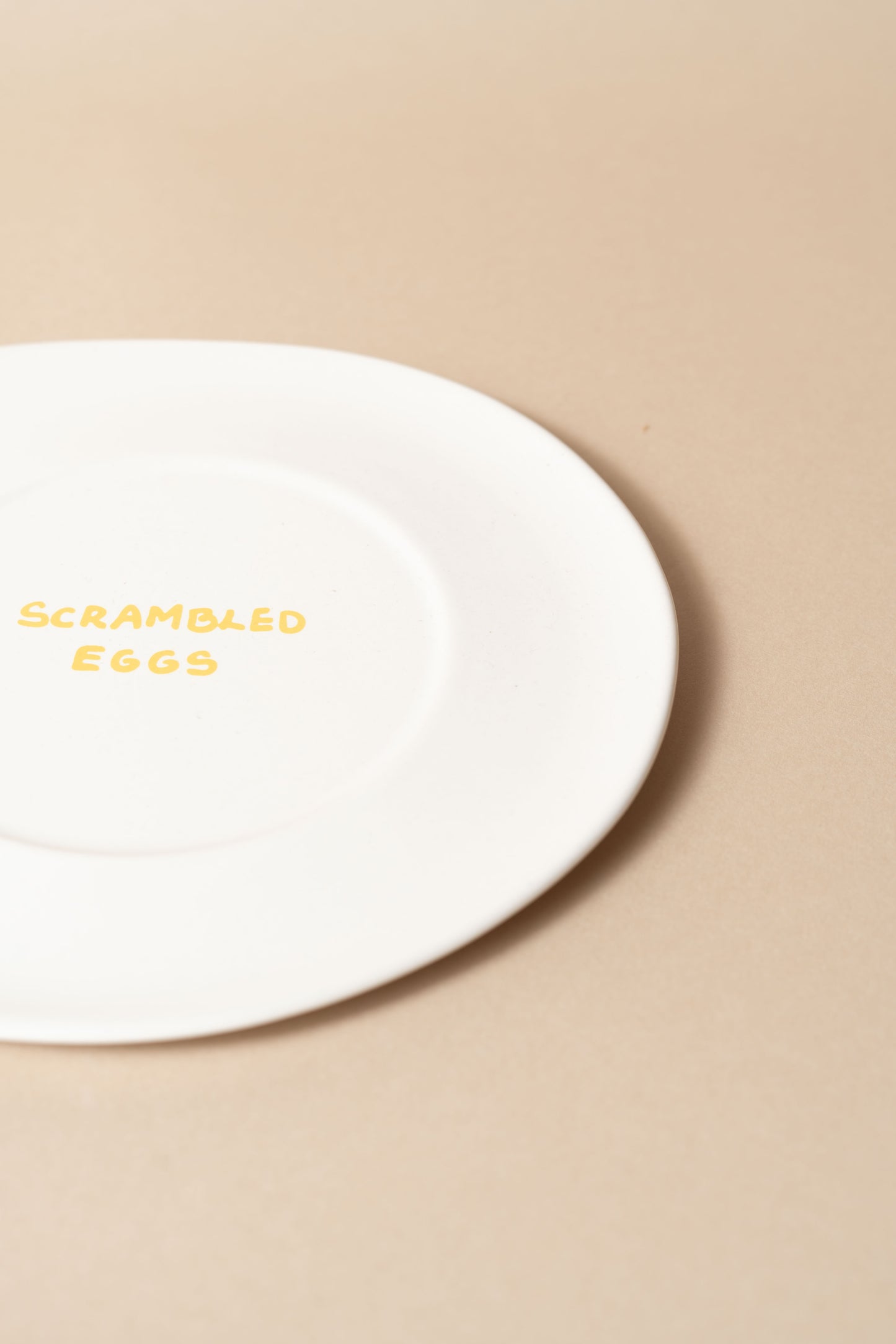 SCRAMBLED EGGS PLATE