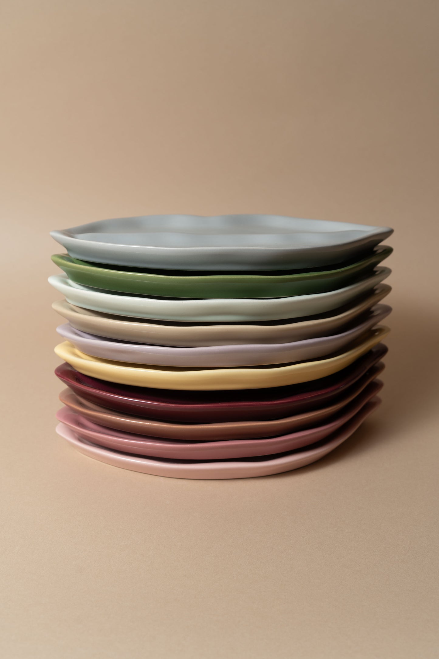 Sisi lip plate, burgundy