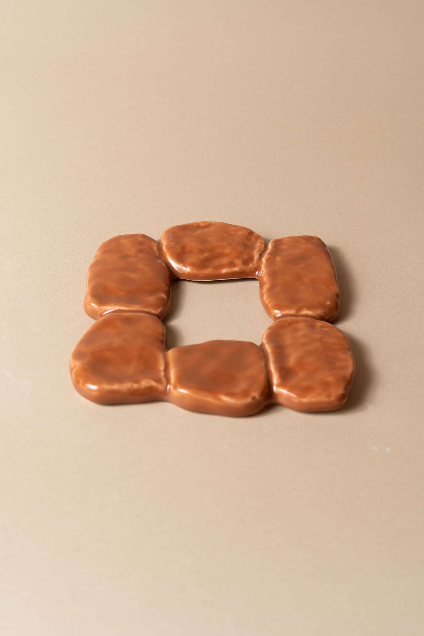 Sisi ceramic FRAME, autumn brown