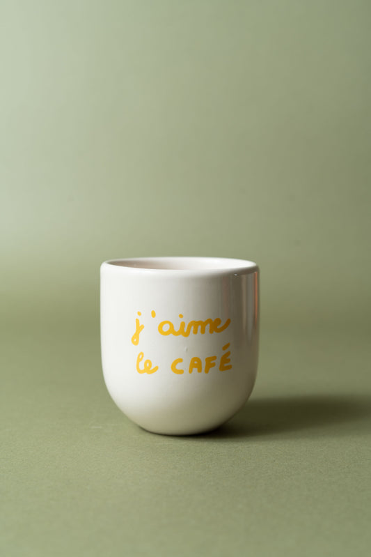 Sisi mug, j'aime le cafè