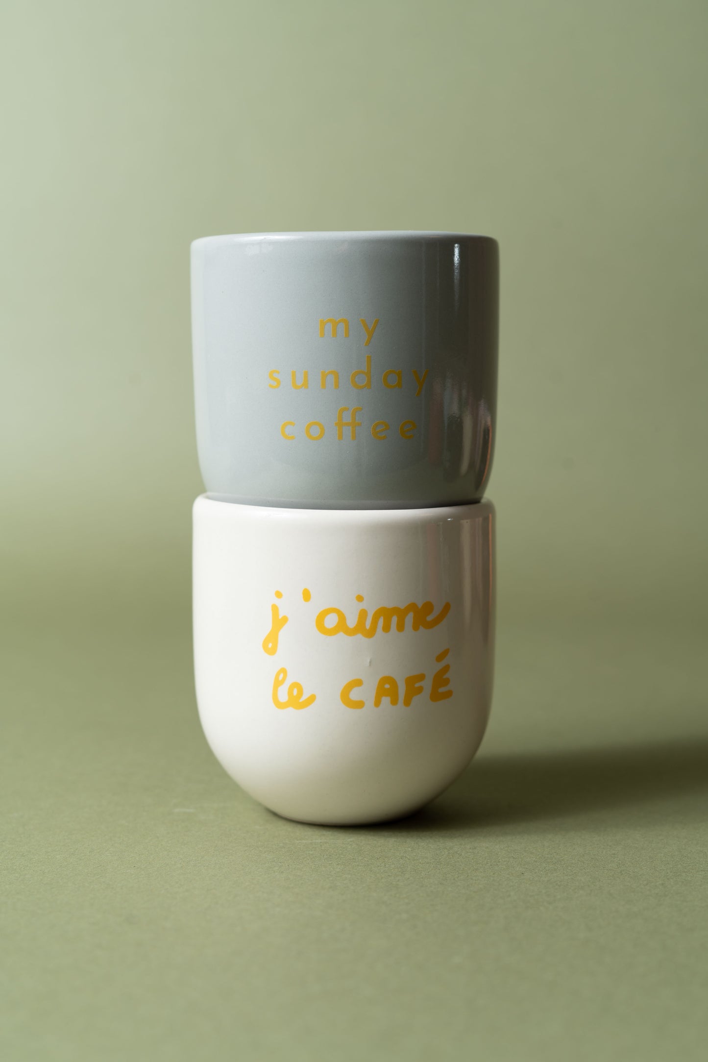 Sisi mug, j'aime le cafè