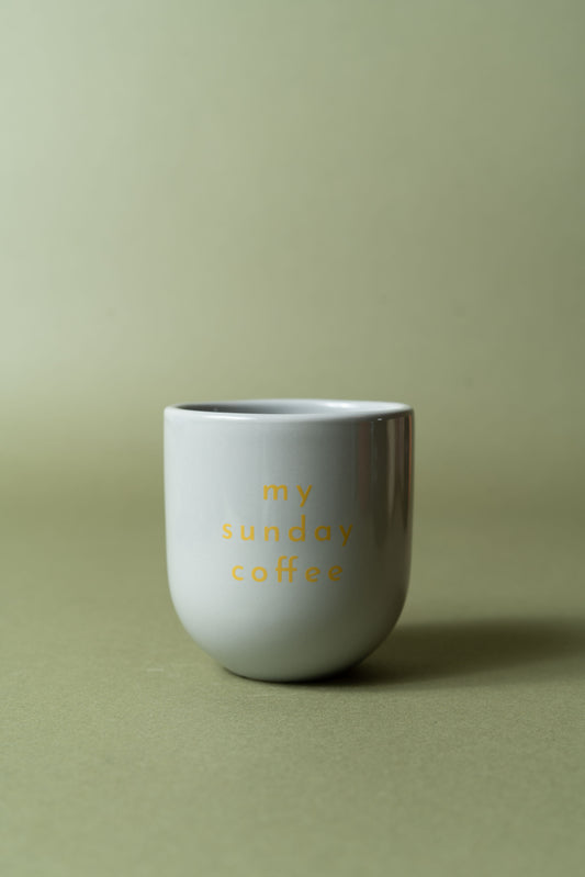 Sisi mug, my sunday coffee