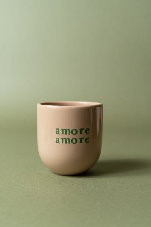 Sisi mug, Amore Amore beige