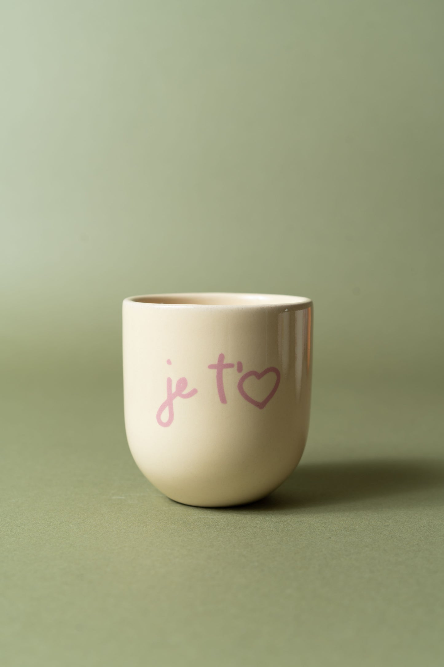 Sisi mug, Je t'eam-butter