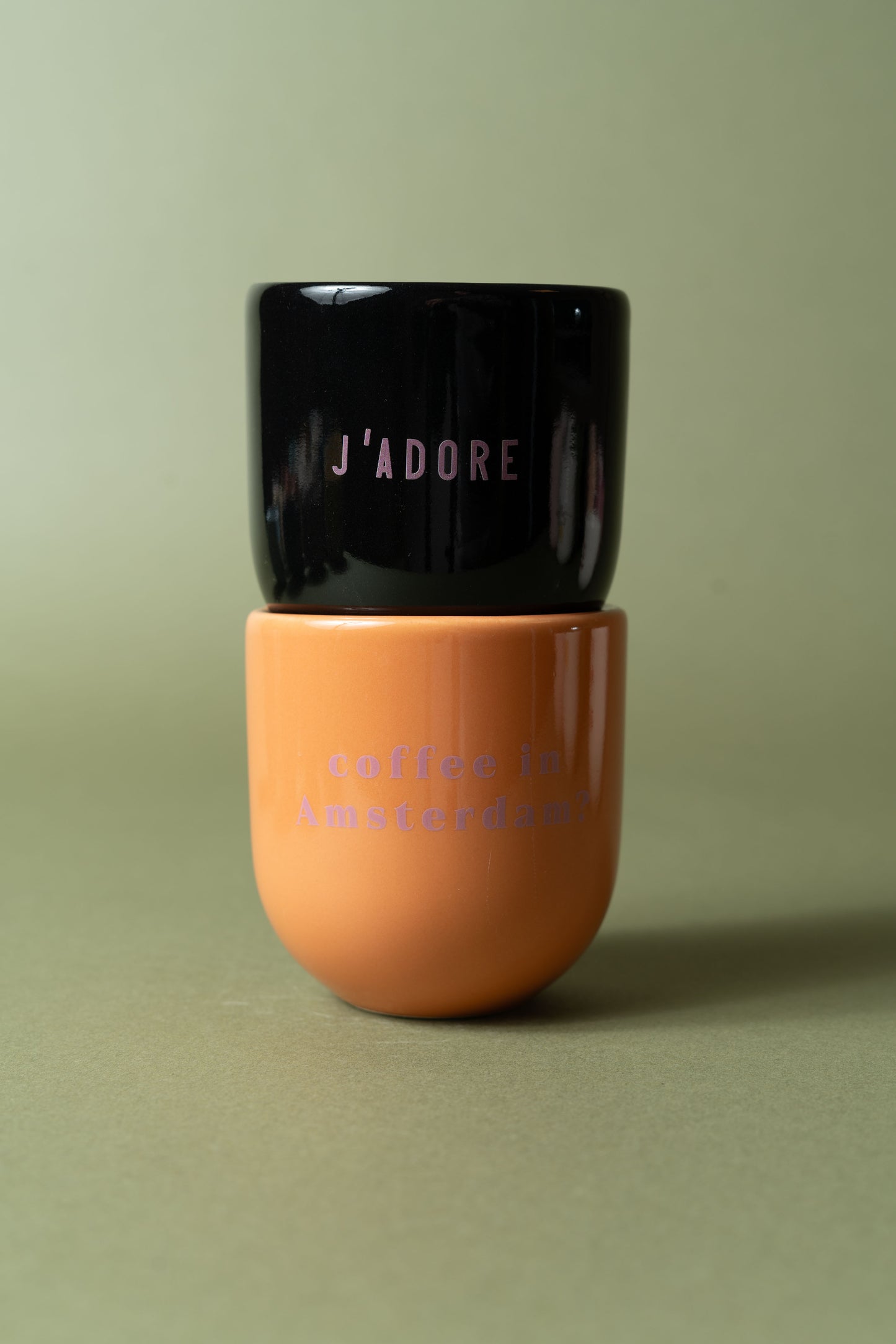 Sisi mug, J'adore black