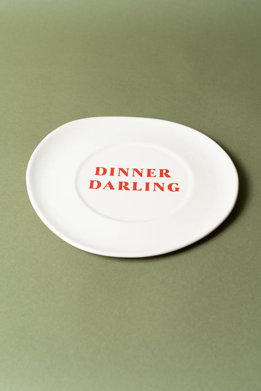 Sisi ceramic plate, Dinner Darling