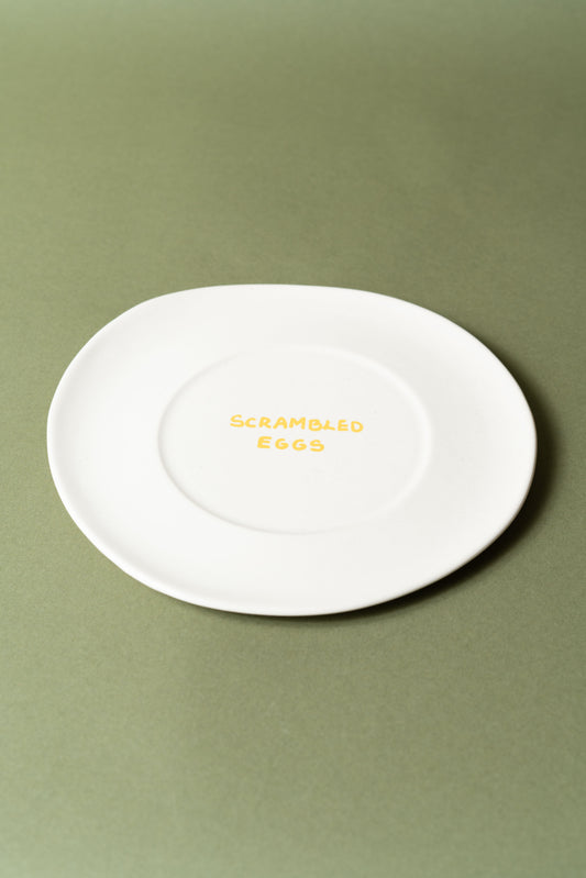 SCRAMBLED EGGS PLATE