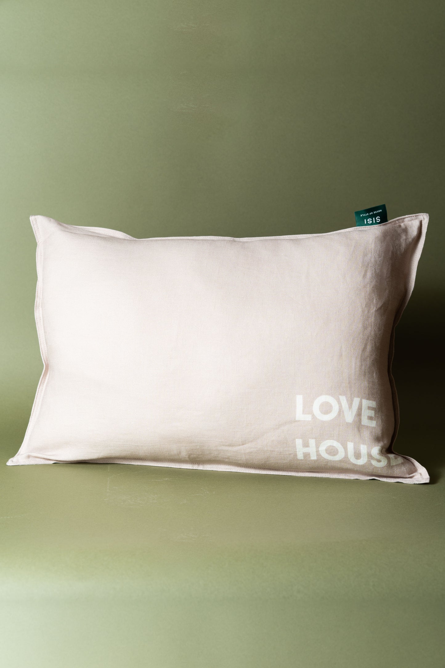 Sisi linen cushion, Love house