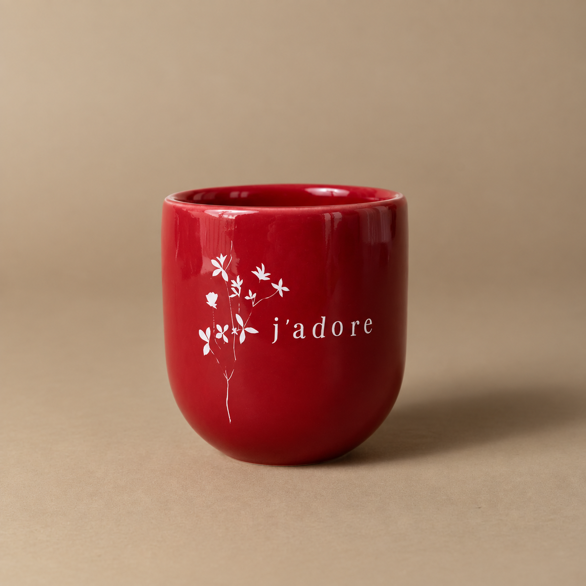 Sisi mug, J'adore & flowers