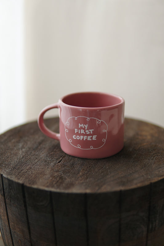 Sisi mug, My first coffee