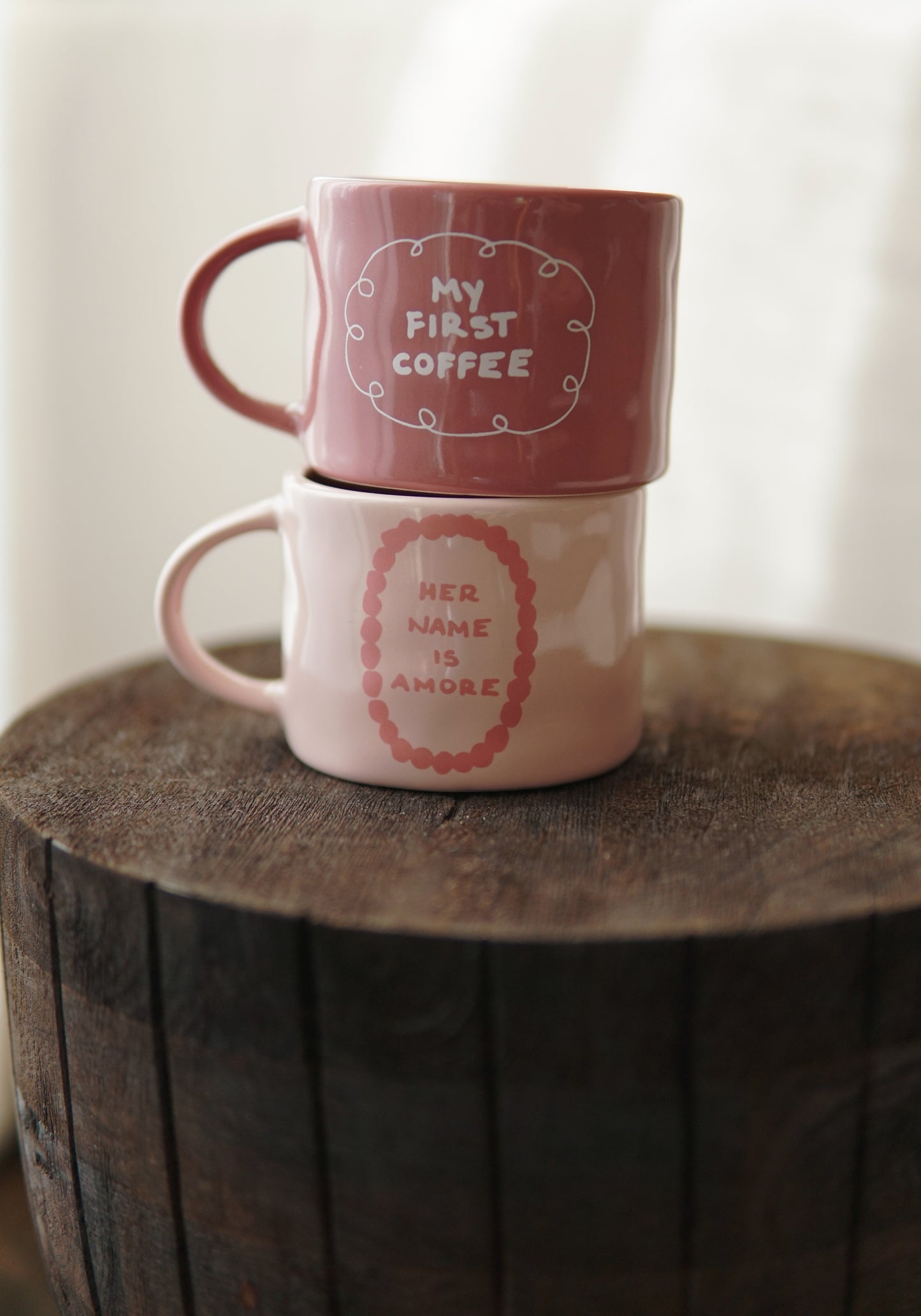 Sisi mug, My first coffee