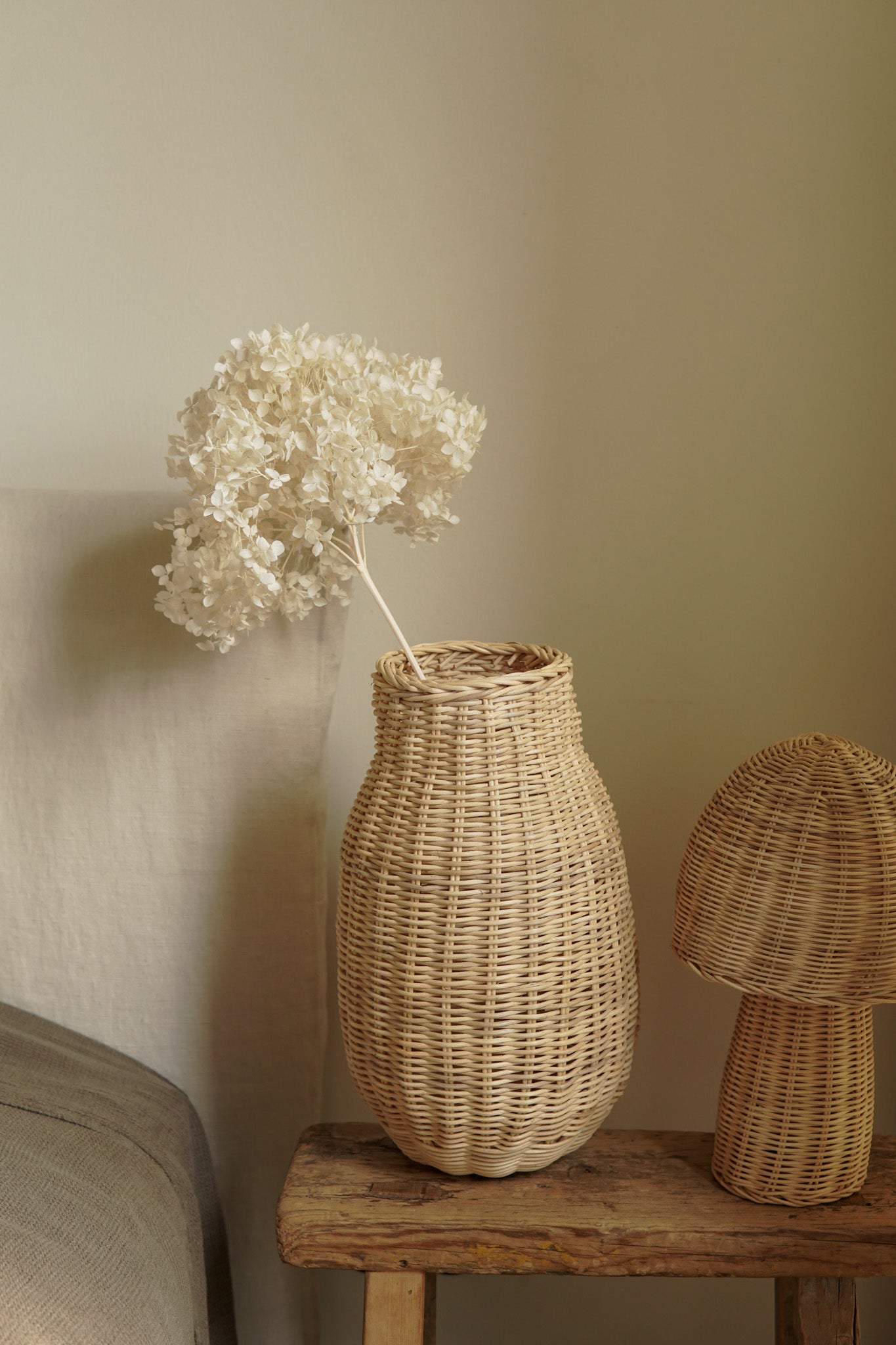 Sisi rattan Vase