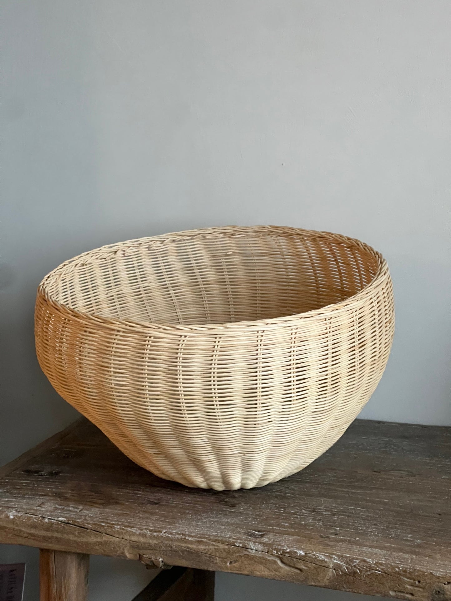 Sisi rattan round, big basket