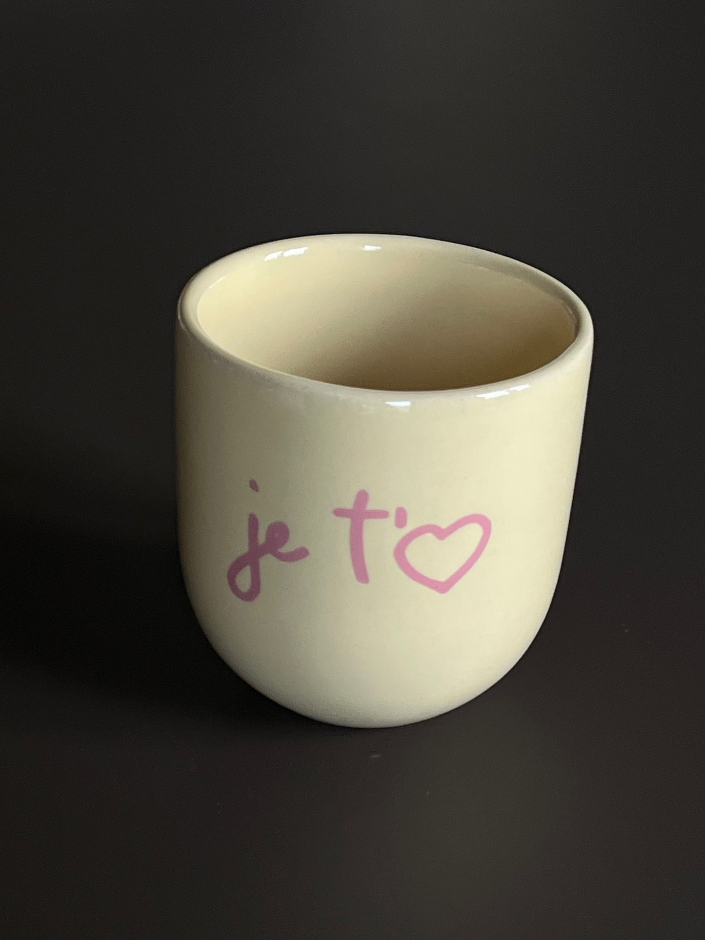 Sisi mug, Je t'eam-butter