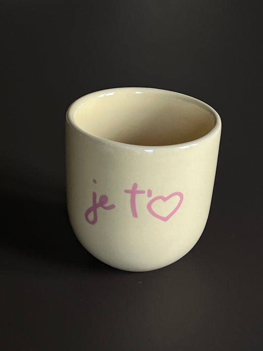 Sisi mug, Je t'eam-butter