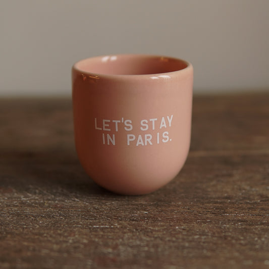 Sisi mug, Let's stay in Paris