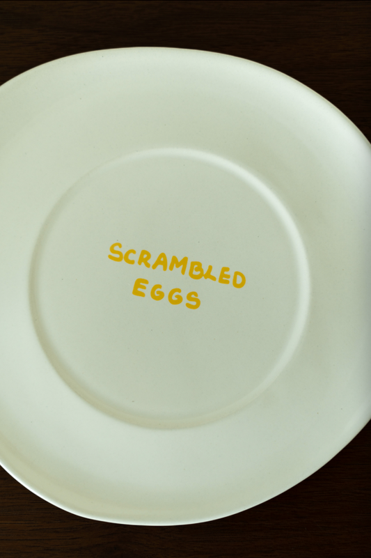 SCRAMBLED EGGS PLATE